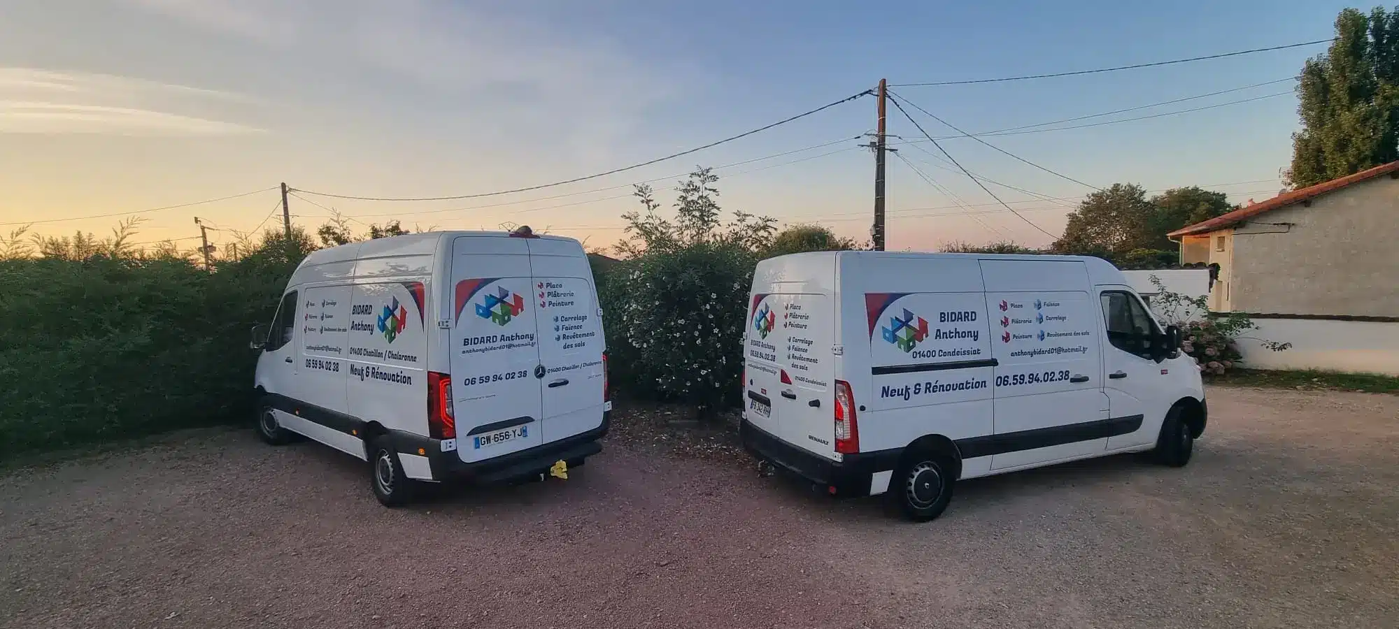 Peinture dans l'Ain - SAS Anthony Bidard